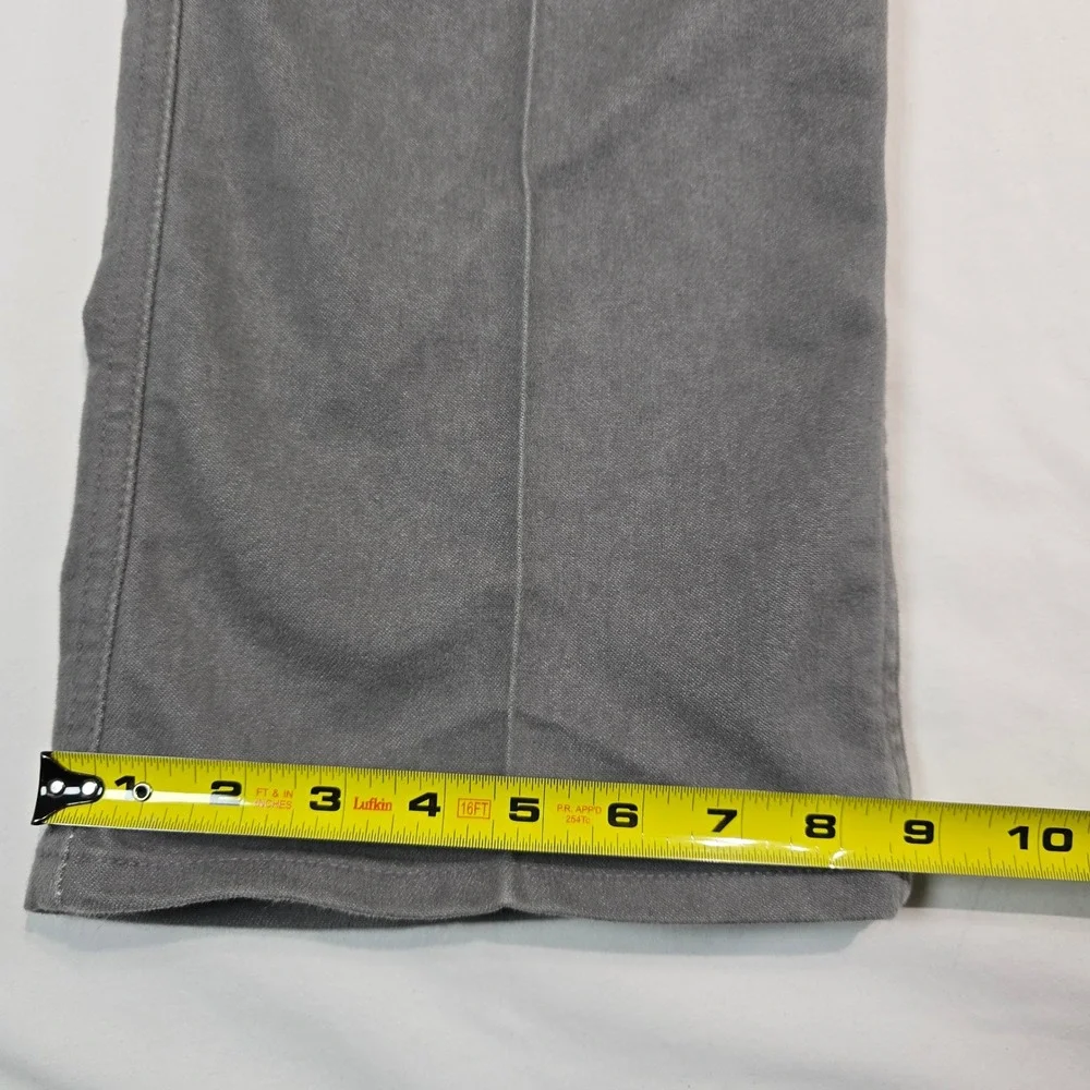Vintage‎ Levis Action Slacks Mens 38x29 Gray Twill Orange Tab Trousers 0501-0873